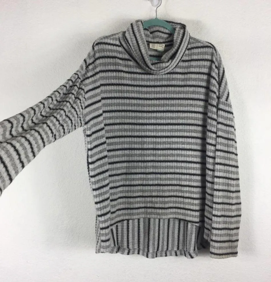 Anthropologie Saturday Sunday Pippa Hacci Oversized Turtleneck Sweater Large - Image 11