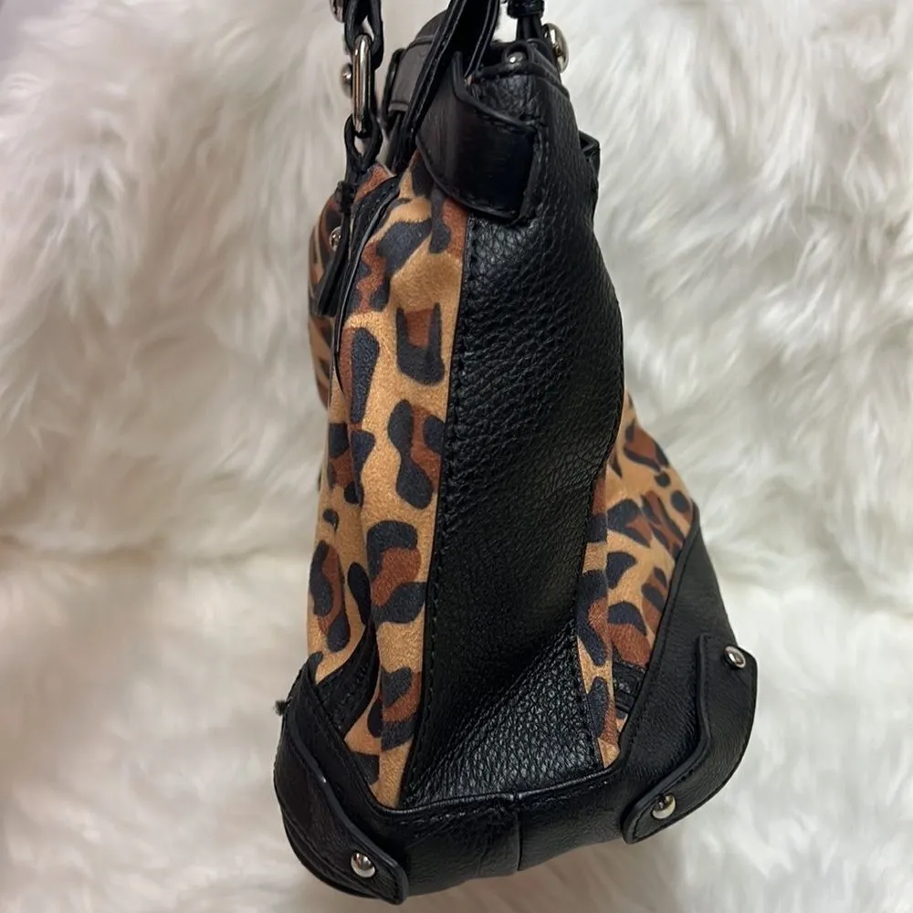 Nine West Leopard Print Shoulder Bag B30 - Image 8