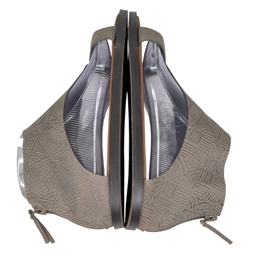 Sanuk Yoga Dawn T-Strap Sandals Brindle Taupe 9 - Image 3