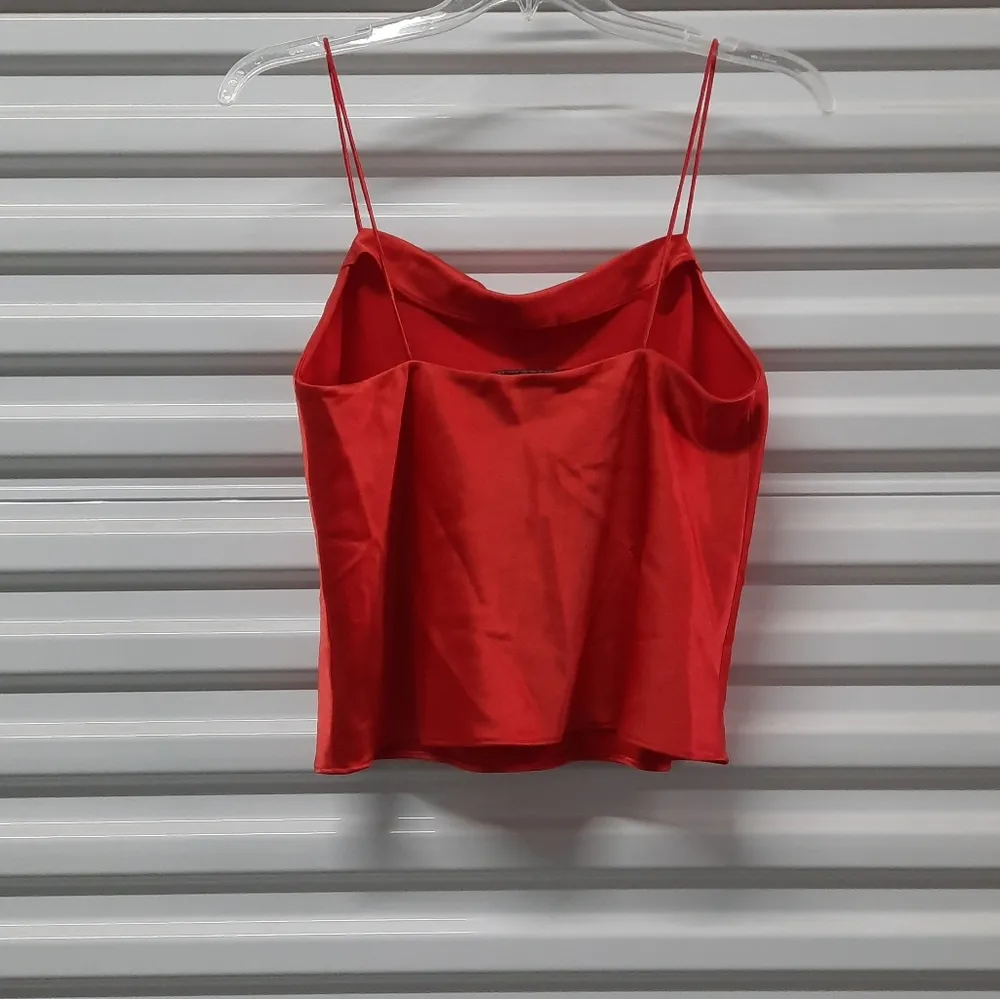 Alice + Olivia Harmon Camisole Top Women's Large Draped Cowl Neck Blouse - Image 5