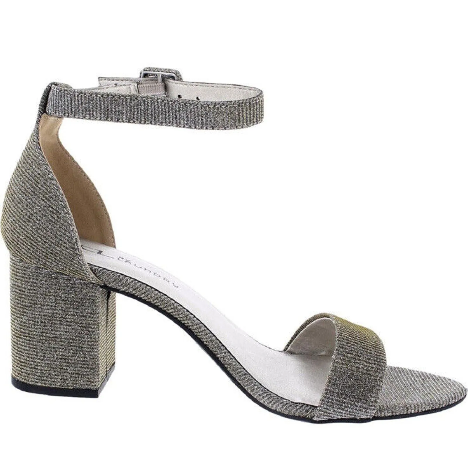 CL Chinese Laundry Jody Heel Ankle Strappy Size 8.5m Gold Metallic Wedding Club - Image 12