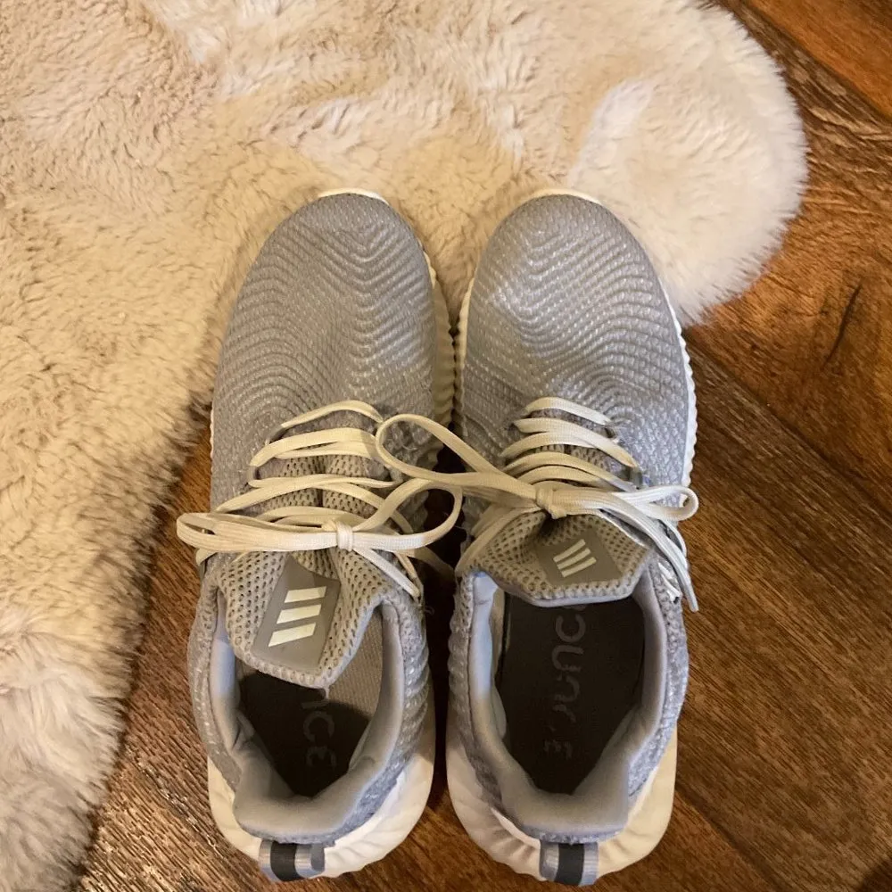 Adidas‎ AlphaBounce Instinct Gray Women's 11 Running Shoes F36732 Sneakers Comfy - Image 4