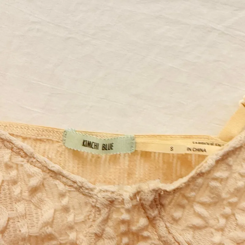 Kimchi Blue Cream‎ Cottagecore Tank Top Small Fairy Tinkerbell - Image 3