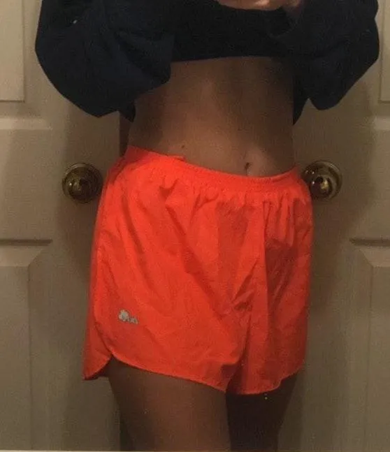 BOA Running Shorts Orange Size M - Image 3