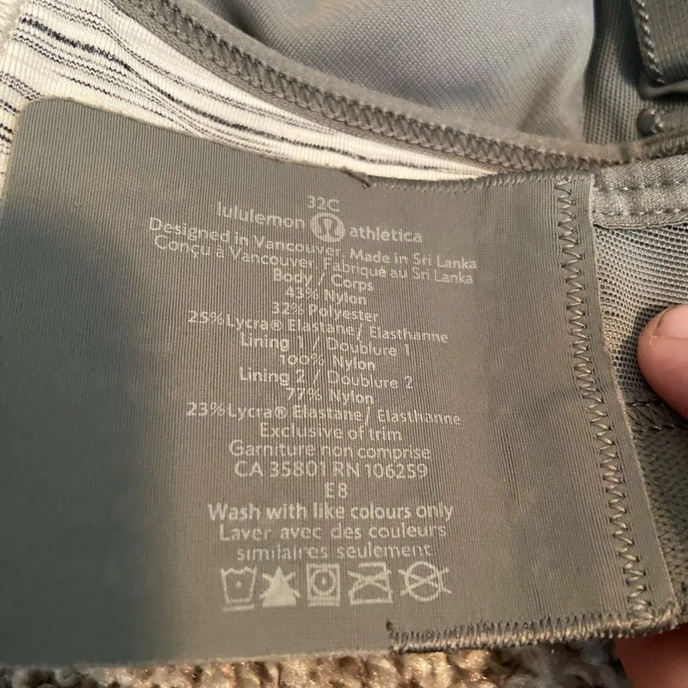 LULULEMON tata tamer sports bra size 32C - Image 5