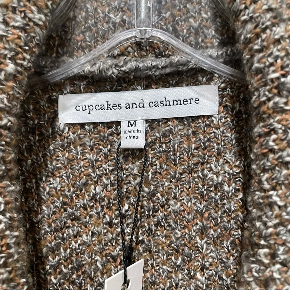 Lulu’s Cupcakes and Cashmere Mel Leopard Print Cardigan Sweater Size Medium - Image 8