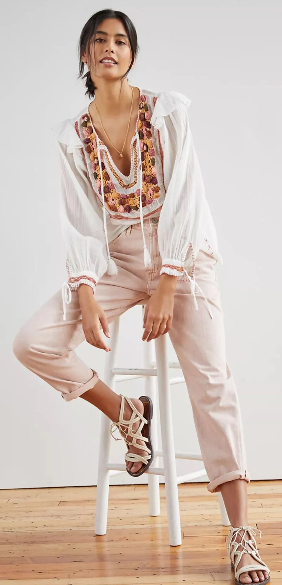 Marlee Relaxed Taper Jeans in Cactus Bloom Citizens of Humanity - Image 4