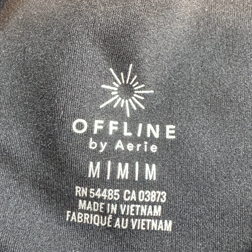 Offline Aerie Medium Real Me Flare Leggings Hi-Rise Crossover - Image 4