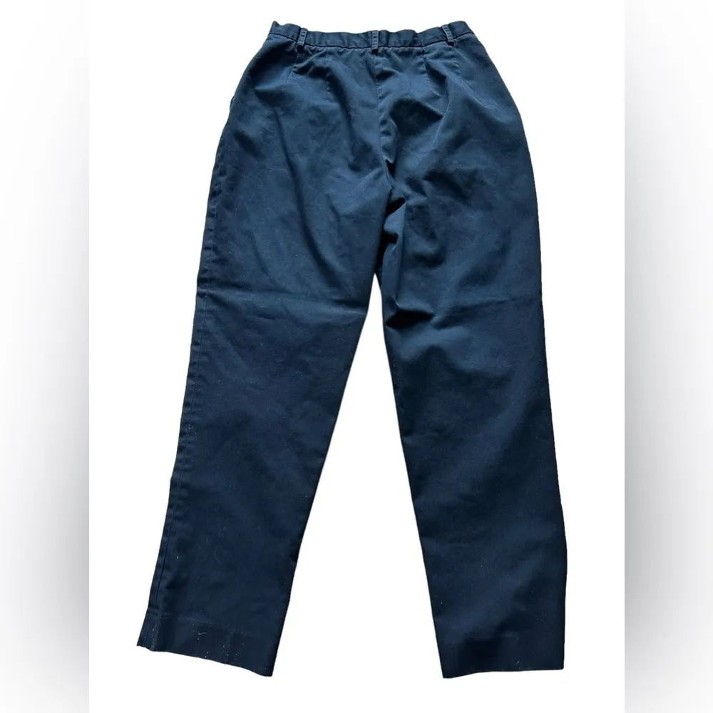 Lands’ End Navy Chinos Women’s Size 8 Petite - Image 2