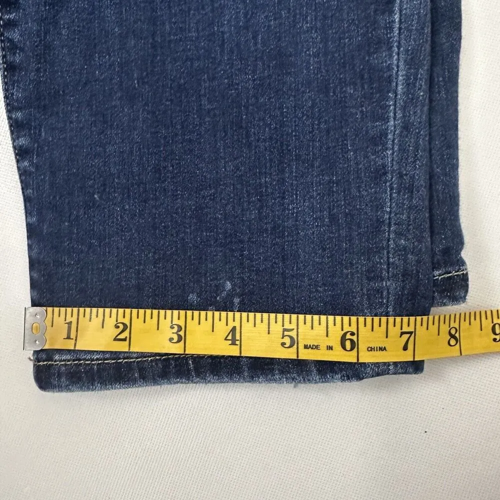 Judy Blue Jeans Womens 18W Distressed Bleach Splatter Boyfriend Fit Denim - Image 8