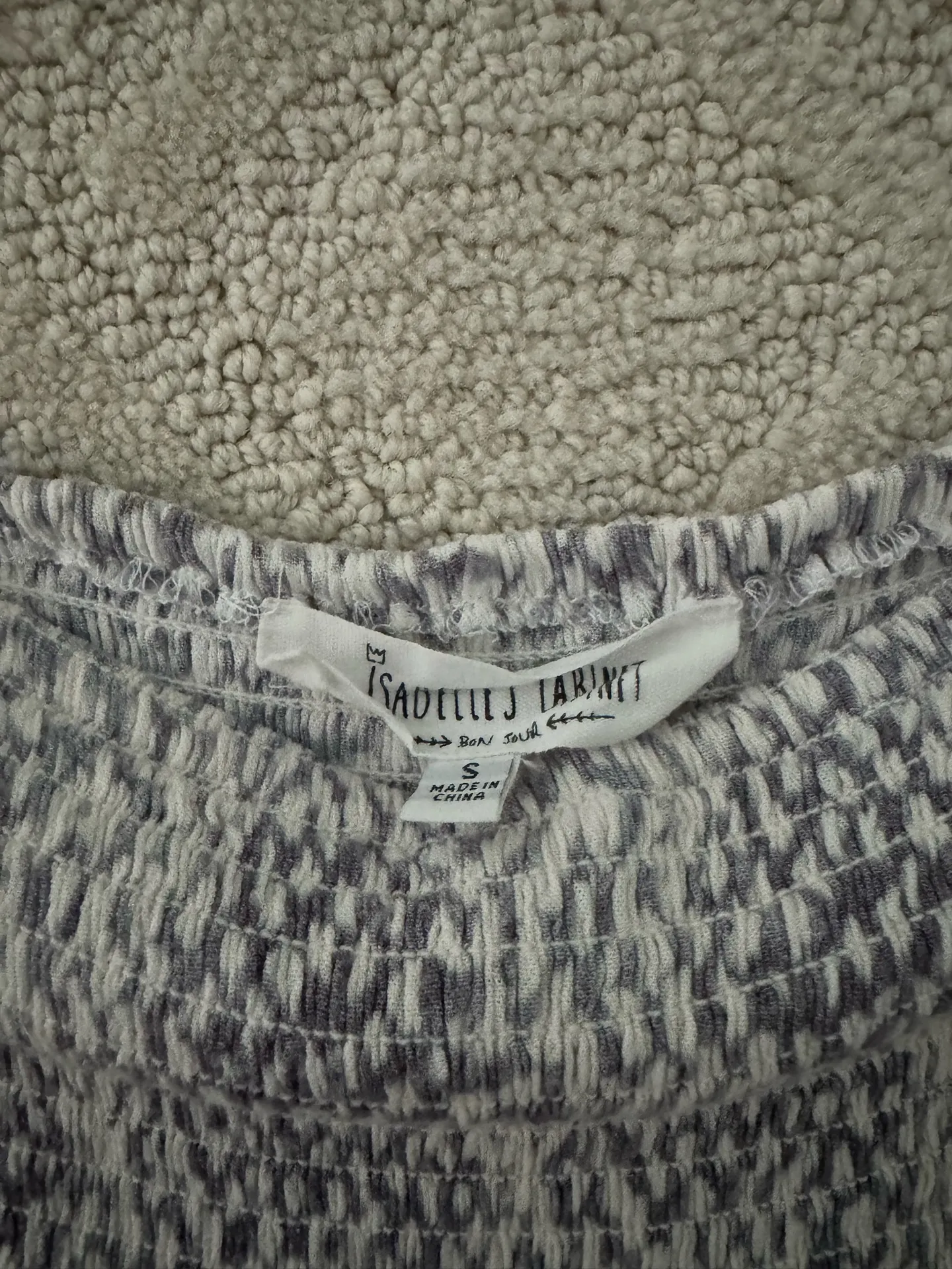 Isabelle’s cabinet printed mini skirt - Image 3