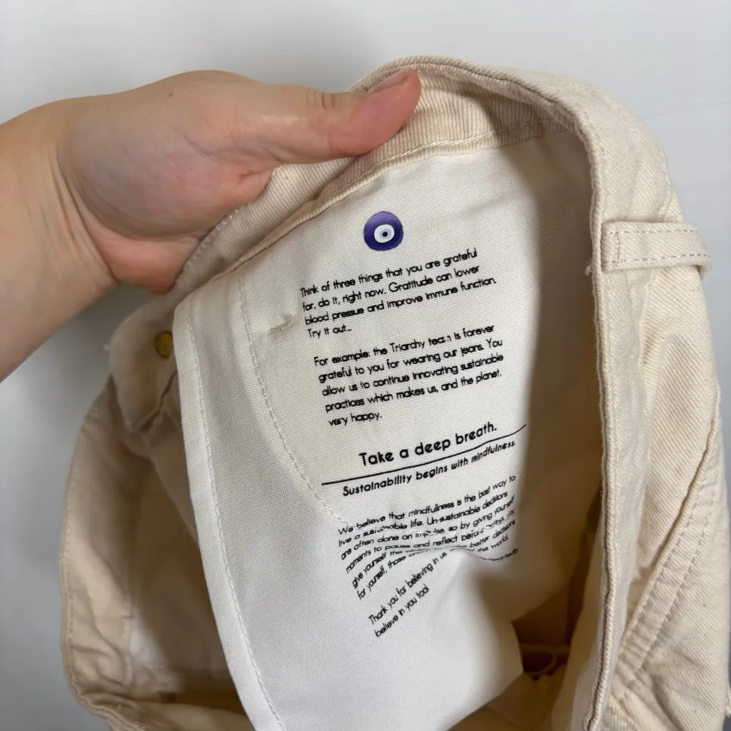 NWT Triarchy Frayed Cotton Shorts Size 24 - Image 10