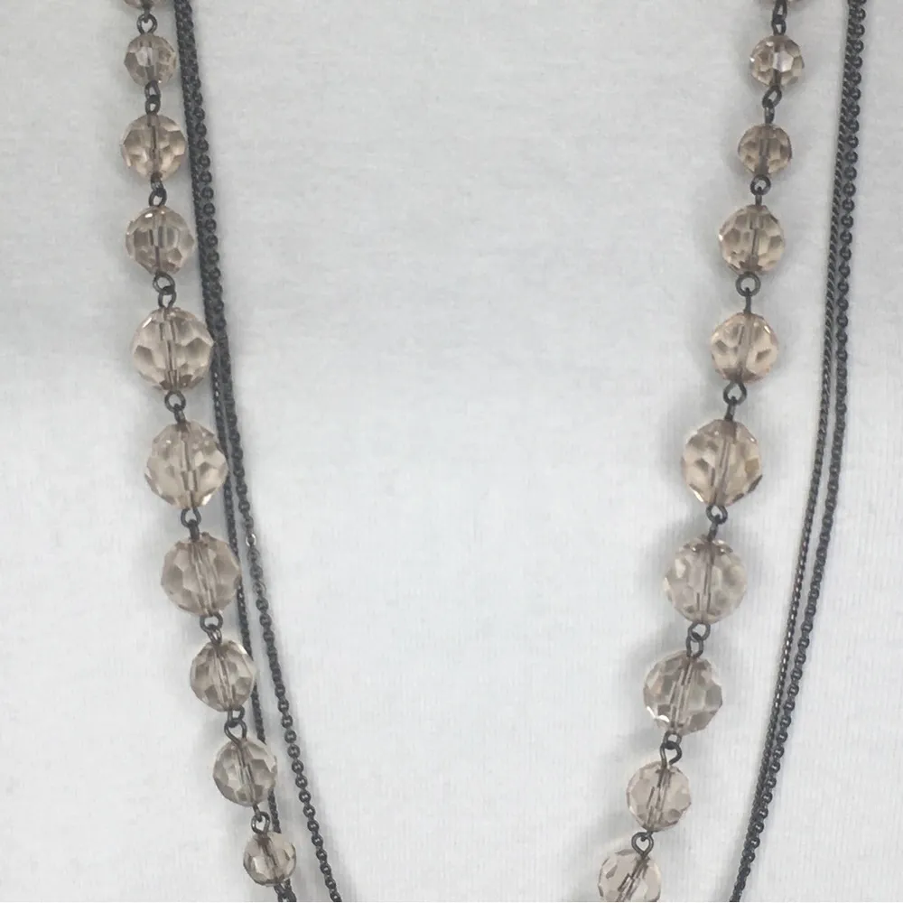 American Eagle multi strand beaded necklace 36” - Image 3