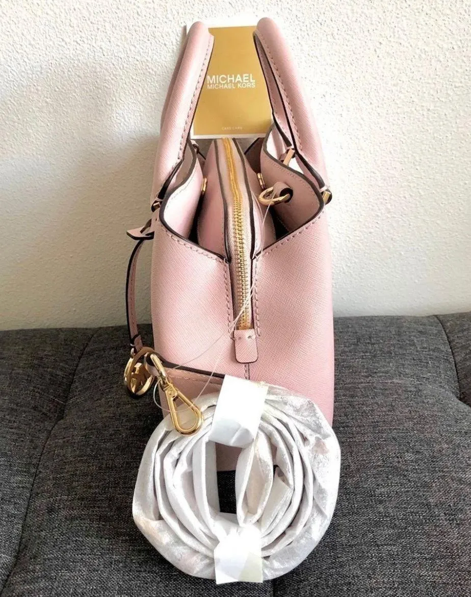 Savannah Saffiano Small Satchel New! - Image 5