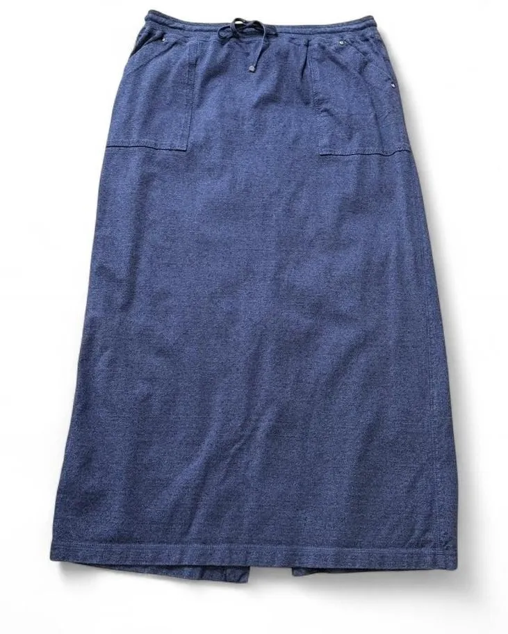 Vintage Navy Blue Liz Claiborne Casual Skirt - Image 1