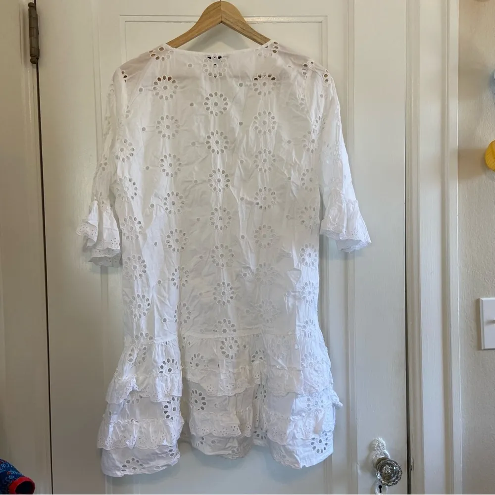 J. Crew Eyelet tunic dress / coverup - Image 5