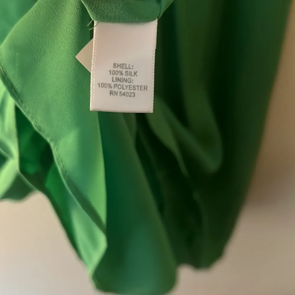 Banana Republic Lime Green Pleated Dress - Image 9