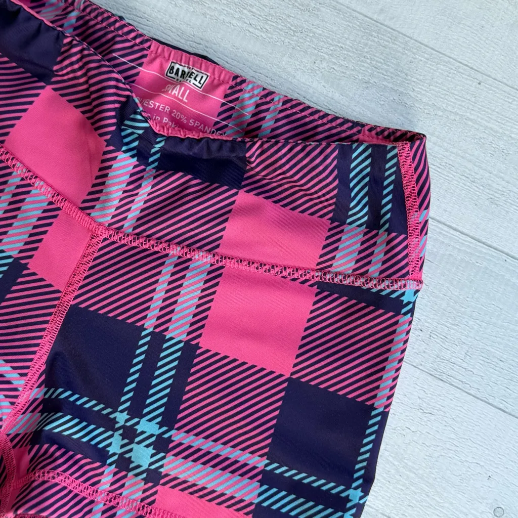 RARE The Barbell Cartel Pink Tartan Comp Short 2.5” Size S - Image 5