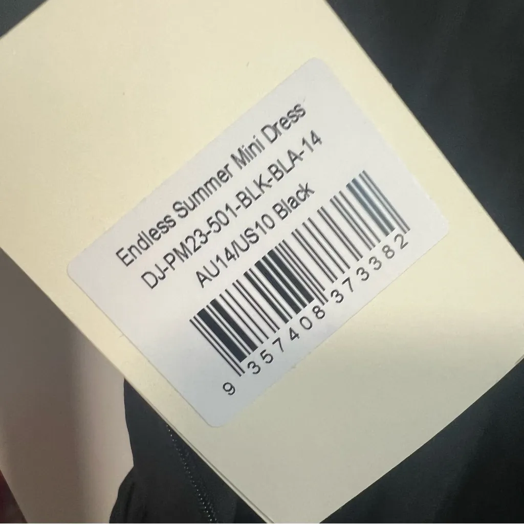 Peppermayo Endless Summer Mini Dress, Black, New with Tags - Image 8