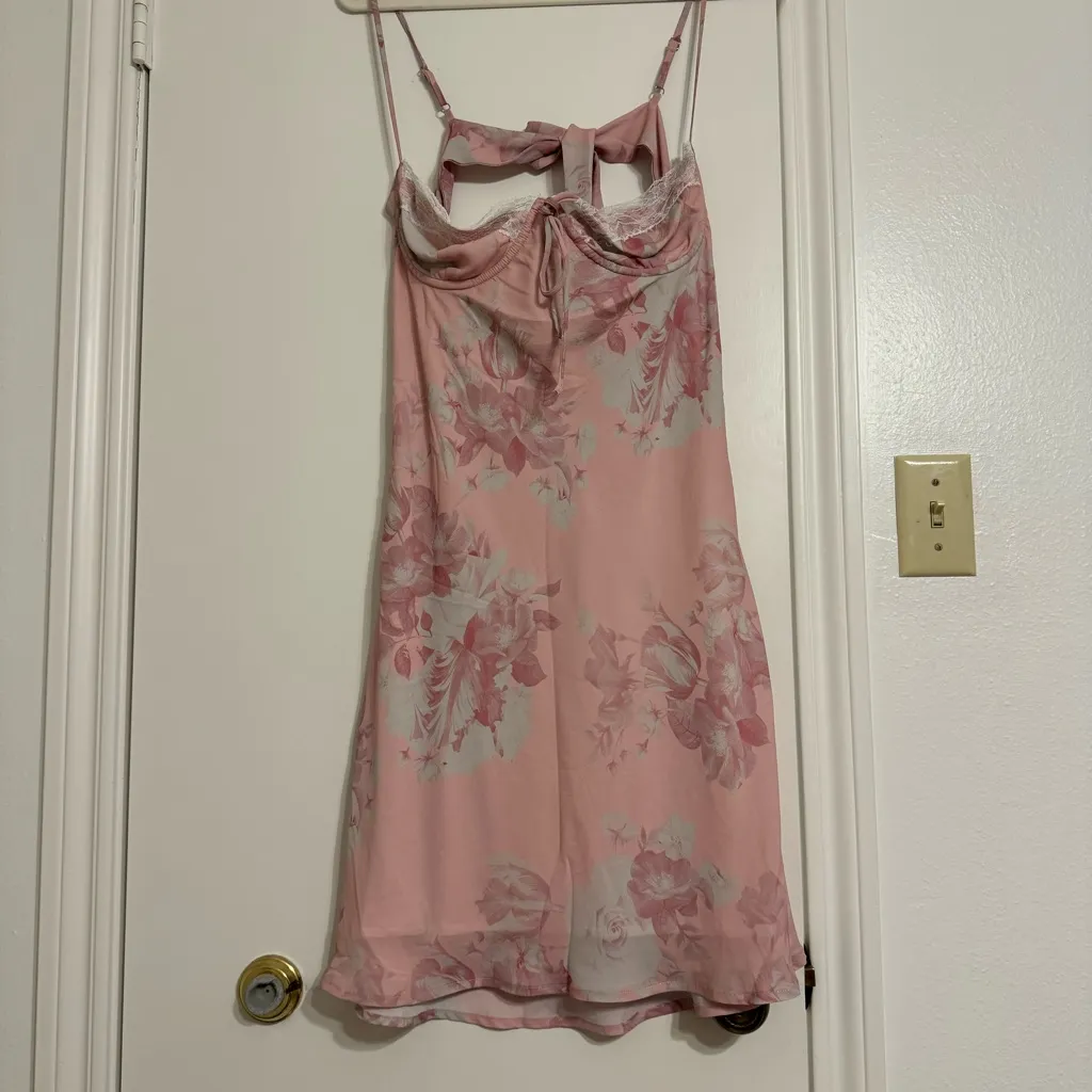 NWT Princess Polly Carisa Mini Dress Pink Size 12 - Image 8