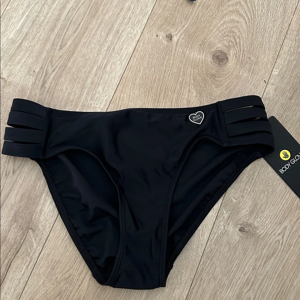 Body Glove Womens Smoothies Nuevo Contempo Swim Bottom, Black, Size XS, NWT - Image 3