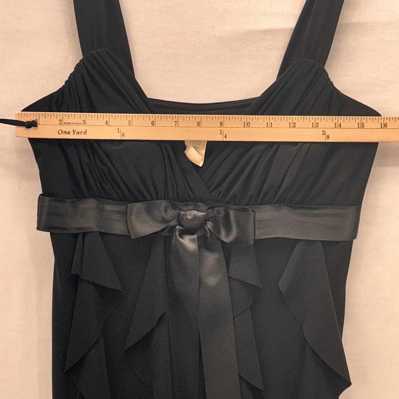 Dress‎ Barn Baby Doll Dress 10 Black - Image 16