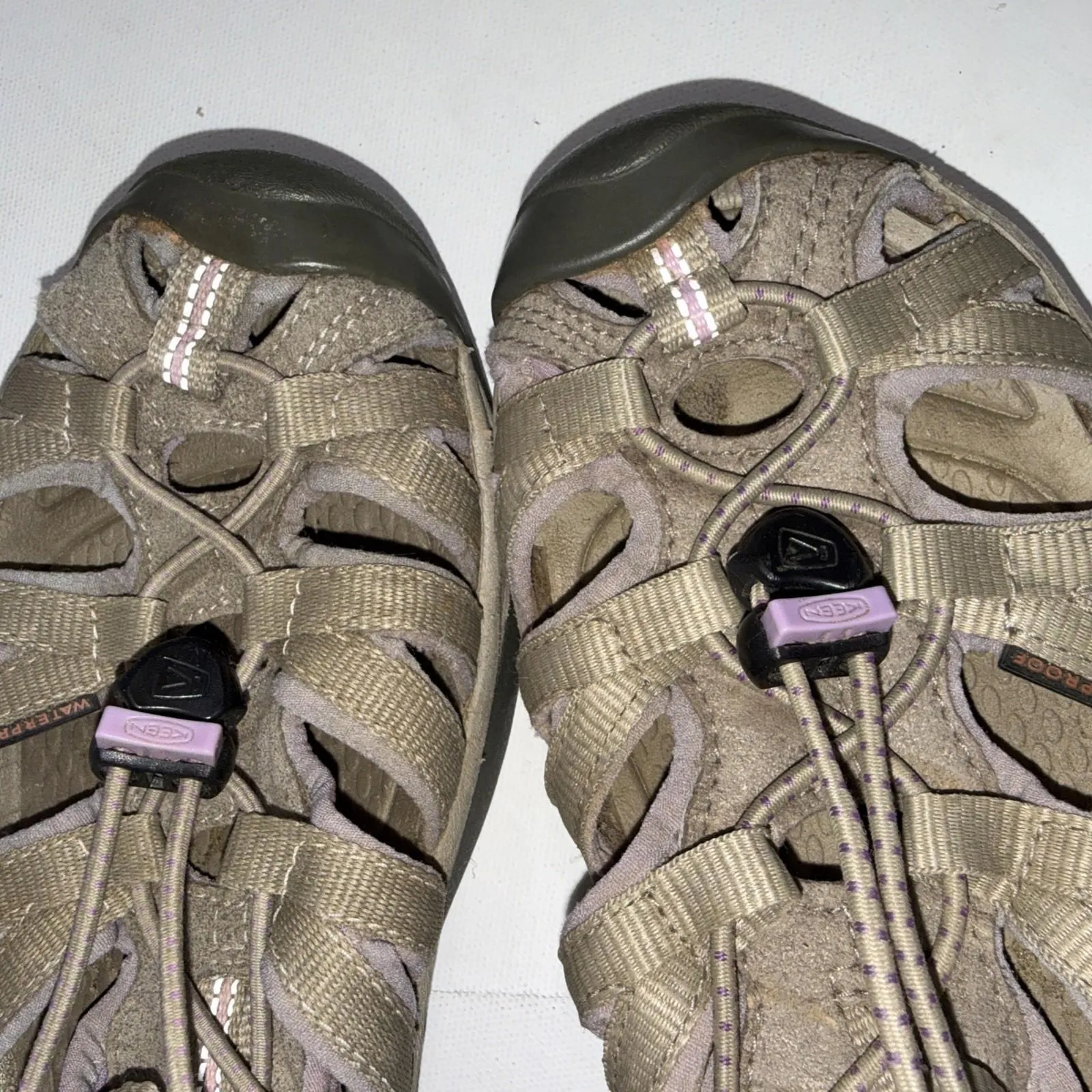 Keen Hiking Purple Gray Gorpcore Outdoor Trail Waterproof Sandals Women's Sz 7.5 - Image 5