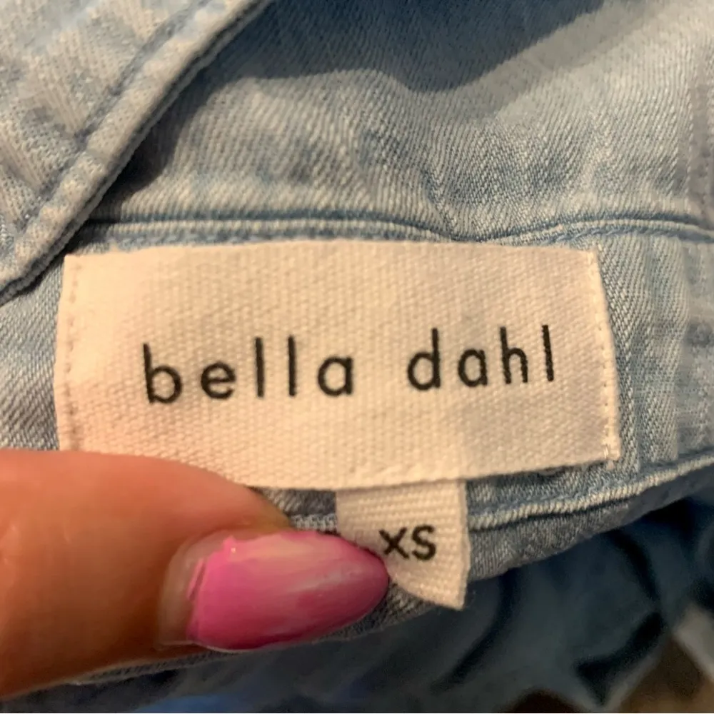 • Bella Dahl dip dyed chambray button down top xsmall - Image 4