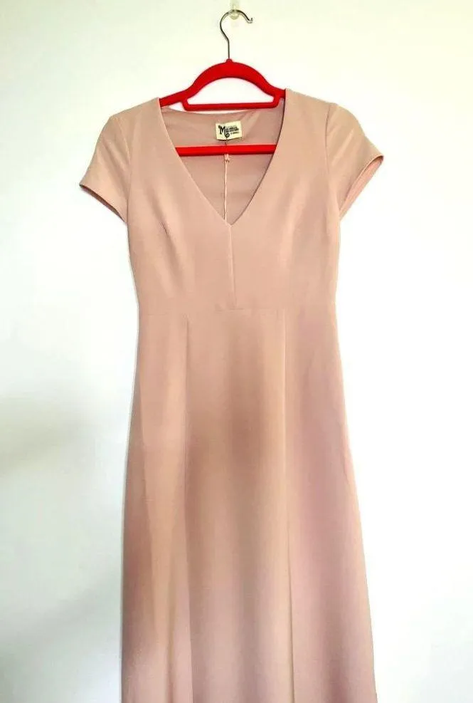 Show Me Your Mumu Geneva V-Neck A-Line Gown Rose - Image 12