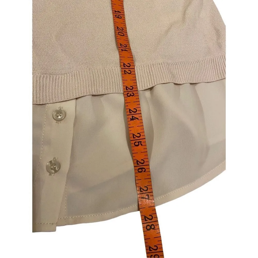 Nwt Ellen Tracy Layered Blouse Designer Business Casual Career Workwear - Image 12