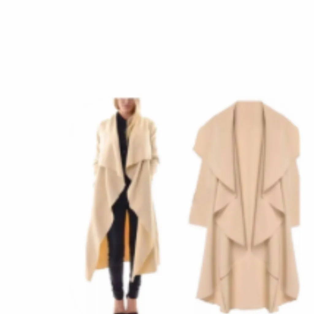 Wave Front Cardigan Orange - Image 7