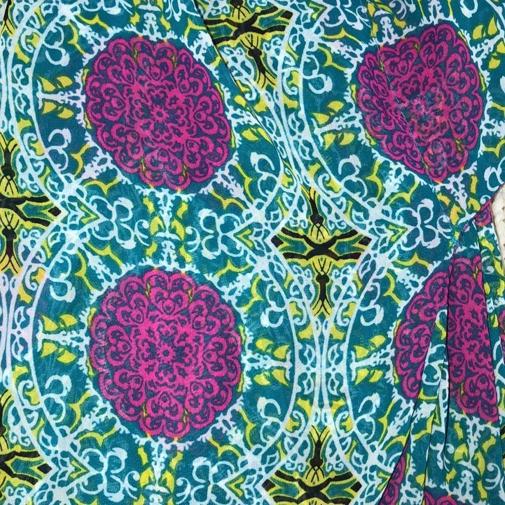 Honey Belle medium oversized floral boho kimono - Image 5