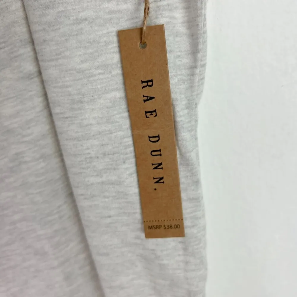 NWT Rae Dunn Basic Witch Short Sleeve T-Shirt Tee Halloween Gray Size XL NEW - Image 6