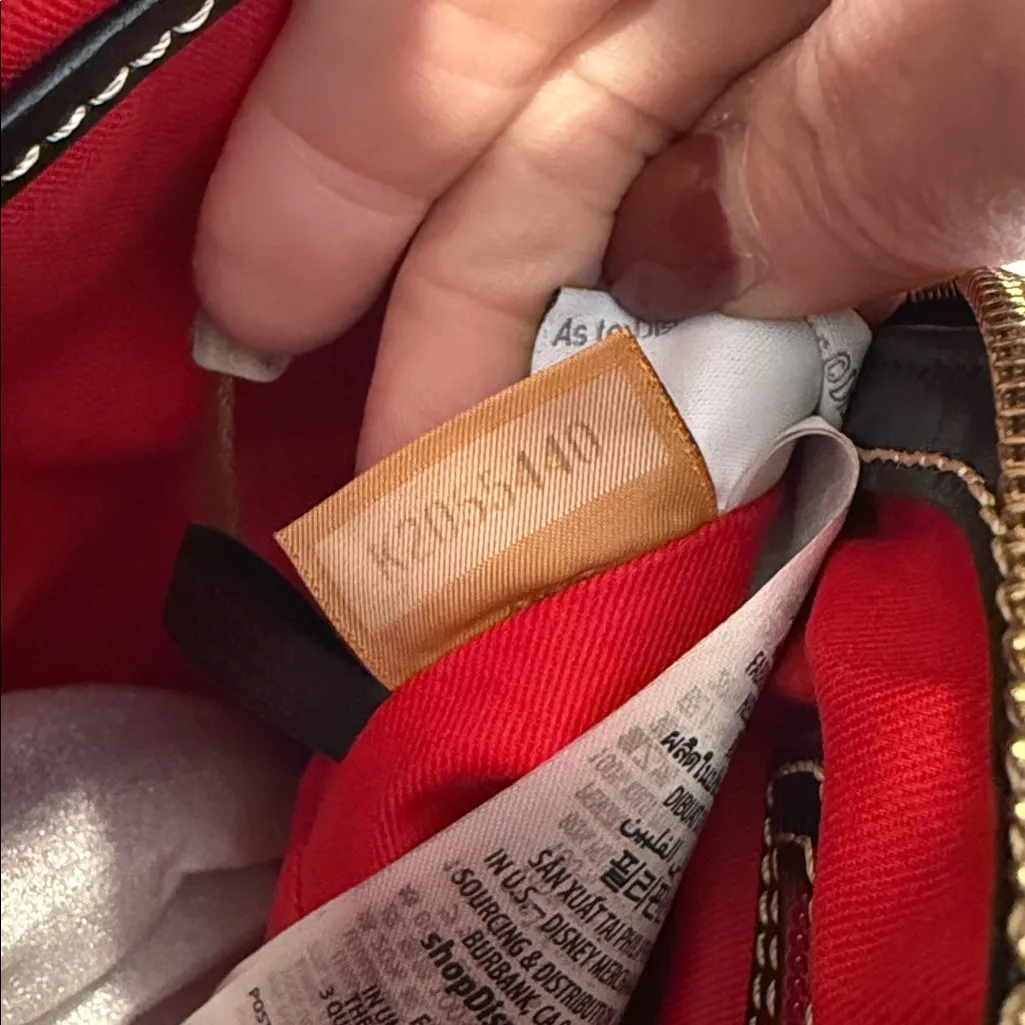 DISNEY DONALD AND DAISY DUCK DOONEY & BOURKE SATCHEL BAG NEW WITH TAG - Image 5