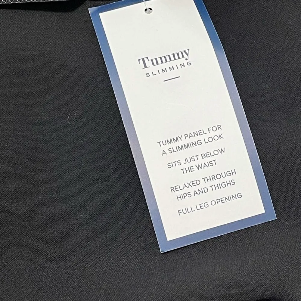 Charter Club Trouser Dress Pants‎ With Belt Black 6 - Image 5