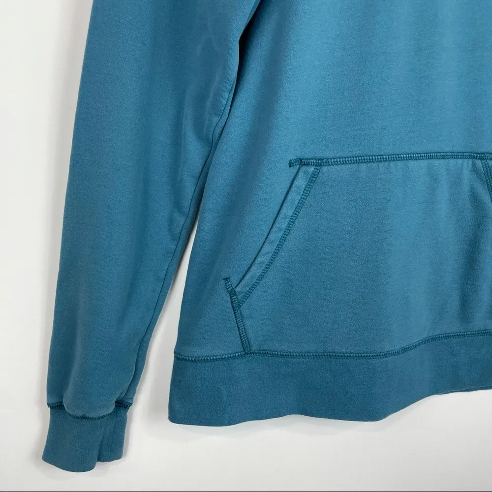 The North Face Teal Blue Pink Pullover Hoodie - Image 4
