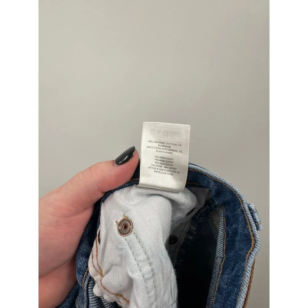 Aritzia Denim Forum The Yoko High Rise Slim Size 27 - Image 9