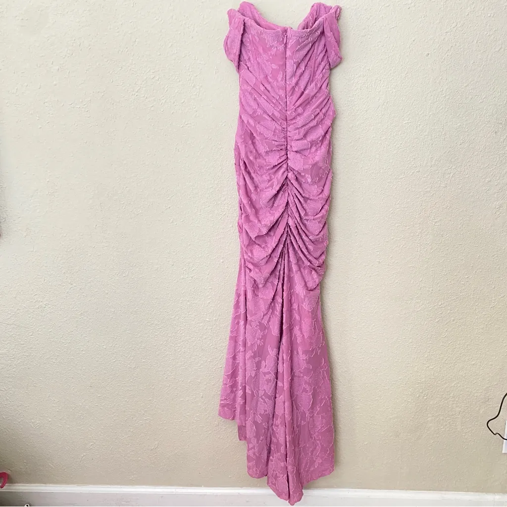 HOUSE OF CB 'Cesca' Rose‎ Pink Floral Maxi Dress NWOT size XS - Image 7
