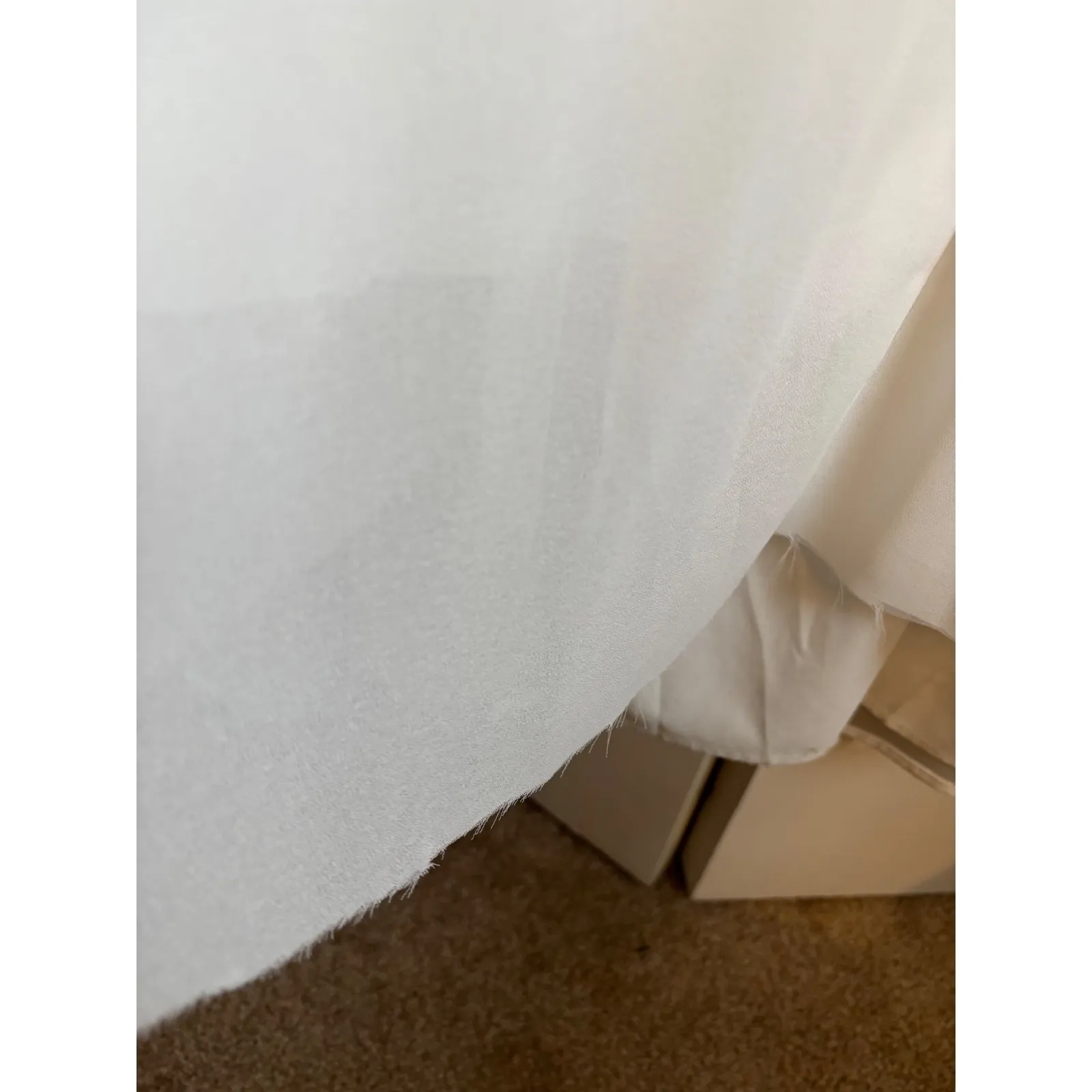 Lulus Lace & Chiffon Maxi Dress Size XS Elegant formal Bridal Occasion Dress NWT - Image 10