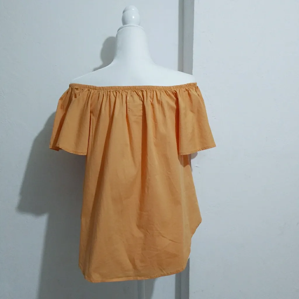 Haute Project Los Angeles off the shoulder… Red Size M - Image 2