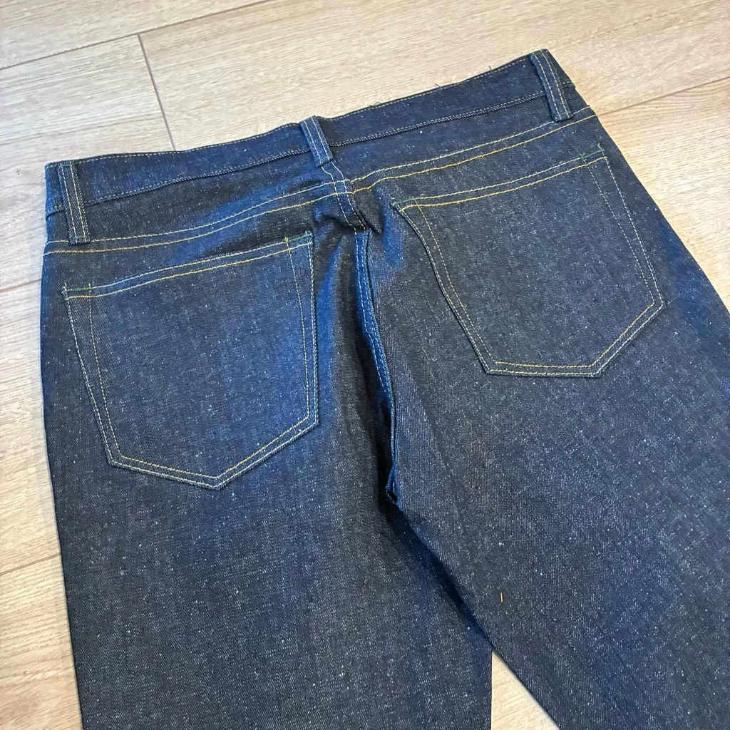 NEW Imogene + Willie High Waisted Straight Leg Jean Japanese Denim Size 30 - Image 8