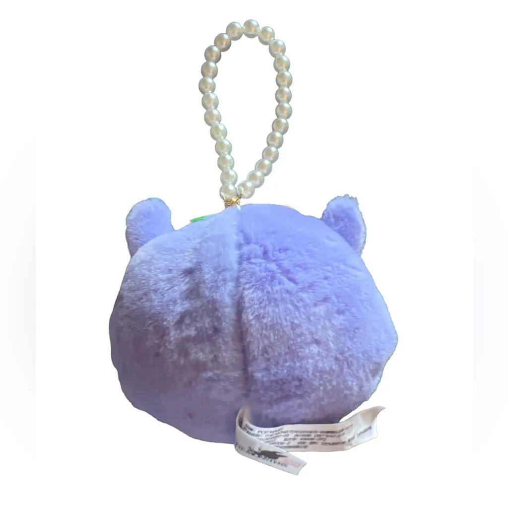 🆕 LABUBU Pop Mart Monsters Party Reversible Plush Purse Charm “Yaya” Full Incl. Purple - Image 9