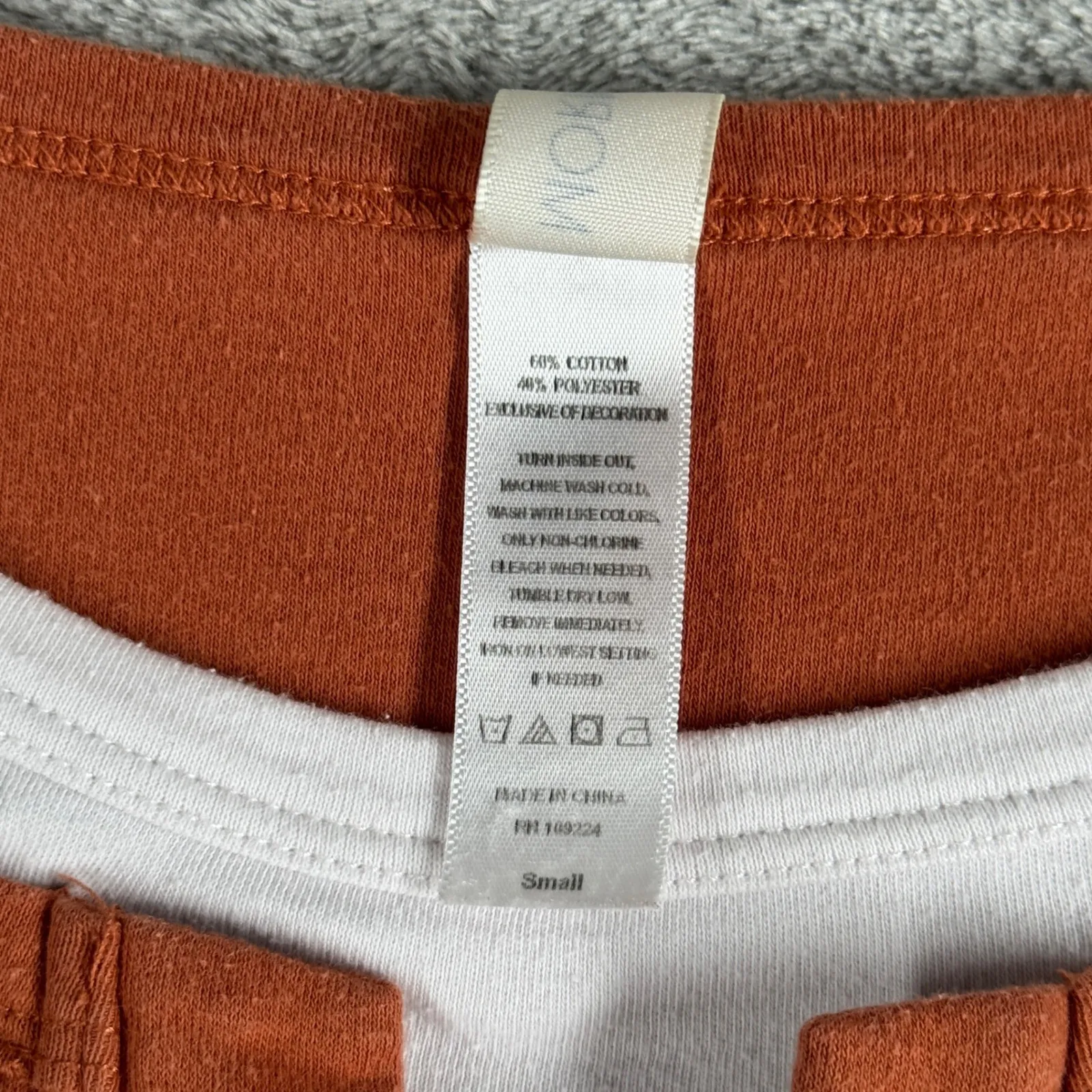 Morning Sun Top Birds Embroidered Fall Layer Tunic Autumn Pullover Orange Small‎ - Image 8