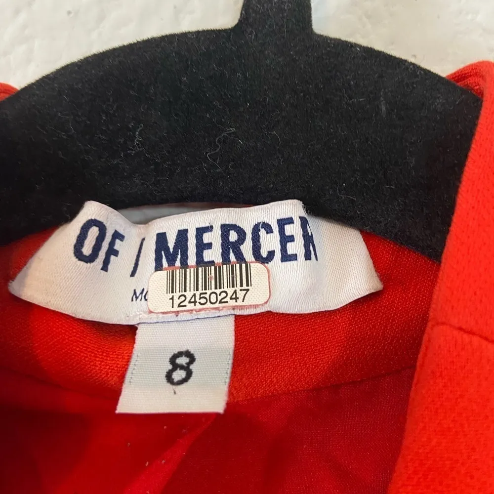 Of Mercer red Clarkson blazer size 8 excellent condition - Image 4