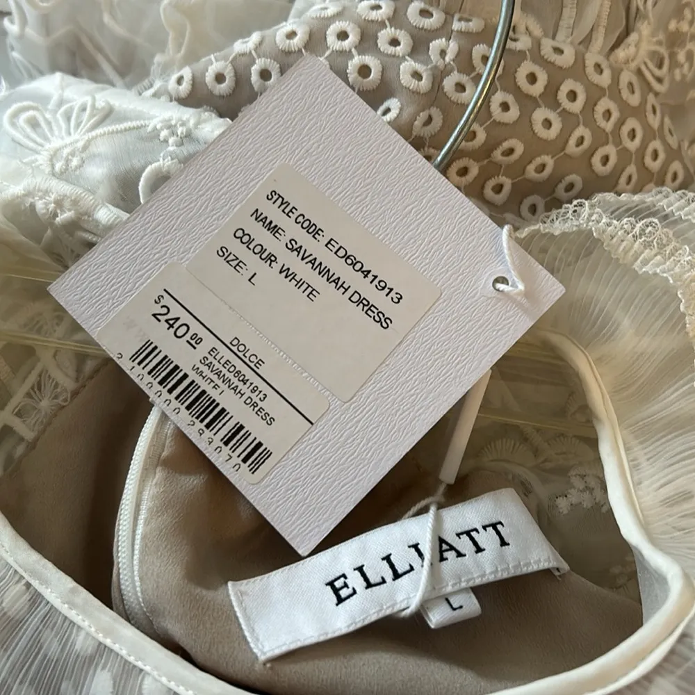 Savannah Dress - White - Image 4