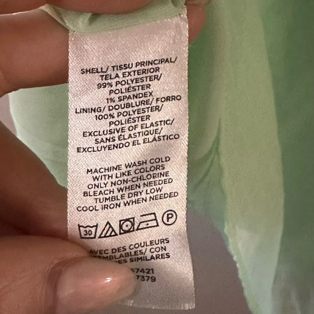 Ann Taylor Smocked Yoke Mock Neck Top Size XXL - Image 2