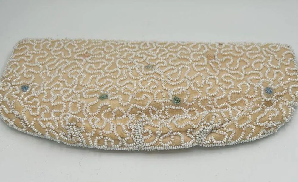 Vintage Walborg beaded clutch purse - Image 4