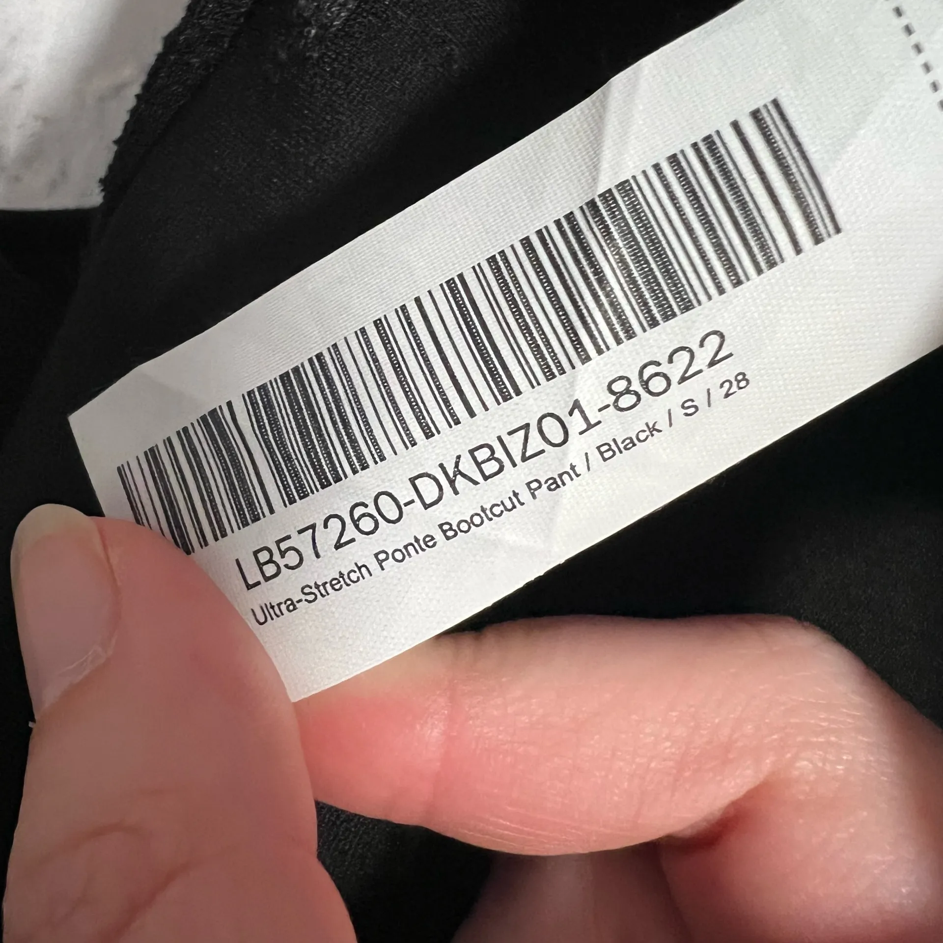 Quince Ultra-Stretch Ponte Bootcut Pants Black - Image 6