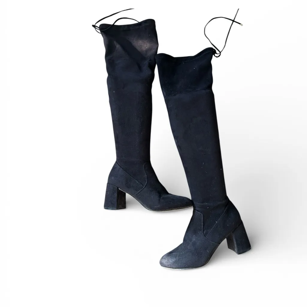 Steve Madden Osana over the knee boots black 8 - Image 2