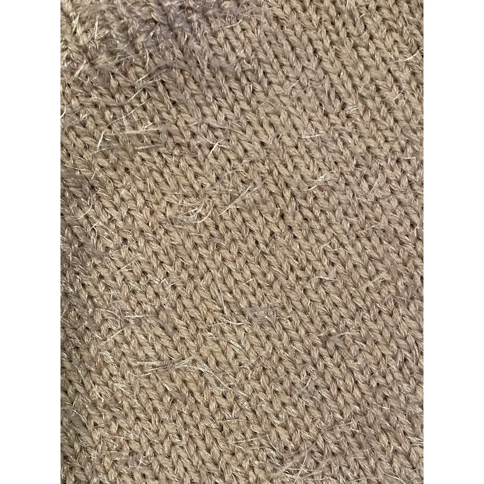 Iris Basic Champagne Fuzzy Tube Top & Skirt Set size Large - Image 8